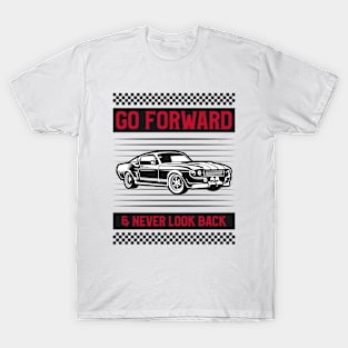 Muscle Car Never Look Back T-Shirt